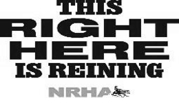 THIS RIGHT HERE IS REINING NRHA