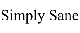 SIMPLY SANE
