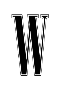 W