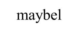 MAYBEL