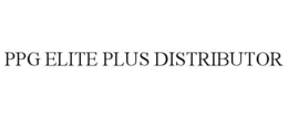 PPG ELITE PLUS DISTRIBUTOR