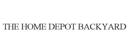 THE HOME DEPOT BACKYARD