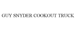 GUY SNYDER COOKOUT TRUCK