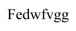 FEDWFVGG