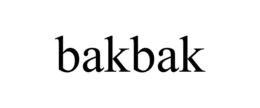 BAKBAK