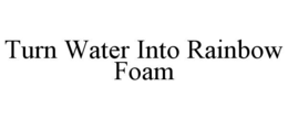 TURN WATER INTO RAINBOW FOAM