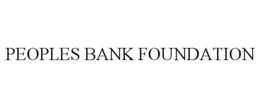 PEOPLES BANK FOUNDATION