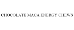 CHOCOLATE MACA ENERGY CHEWS