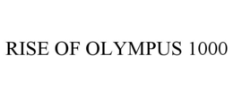 RISE OF OLYMPUS 1000