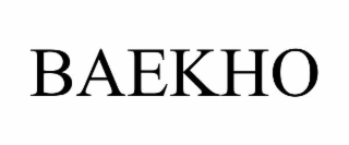 BAEKHO