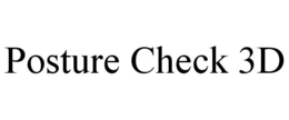 POSTURE CHECK 3D