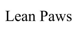 LEAN PAWS