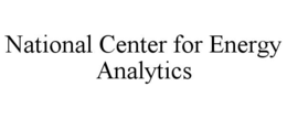 NATIONAL CENTER FOR ENERGY ANALYTICS