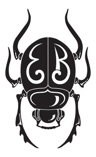 E B