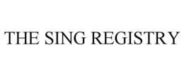 THE SING REGISTRY