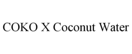 COKO X COCONUT WATER