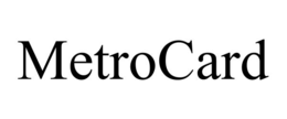 METROCARD
