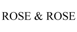 ROSE & ROSE