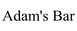 ADAM'S BAR