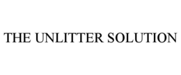 THE UNLITTER SOLUTION