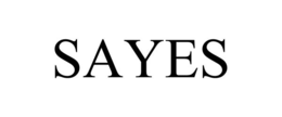 SAYES