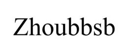 ZHOUBBSB