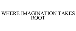 WHERE IMAGINATION TAKES ROOT