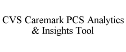 CVS CAREMARK PCS ANALYTICS & INSIGHTS TOOL