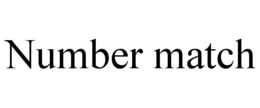 NUMBER MATCH