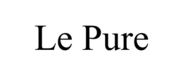 LE PURE