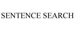 SENTENCE SEARCH