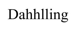 DAHHLLING
