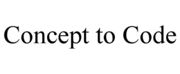 CONCEPT TO CODE