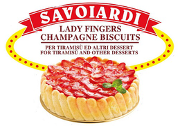 SAVOIARDI LADY FINGERS CHAMPAGNE BISCUITS PER TIRAMISÙ ED ALTRI DESSERT FOR TIRAMISÙ AND OTHER DESSERTS