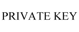 PRIVATE KEY