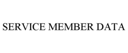 SERVICE MEMBER DATA