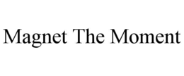 MAGNET THE MOMENT
