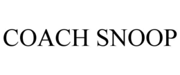 COACH SNOOP