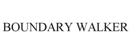 BOUNDARY WALKER