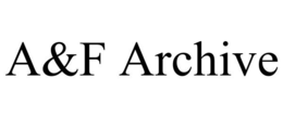 A&F ARCHIVE