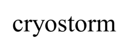 CRYOSTORM