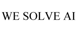 WE SOLVE AI
