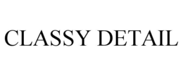 CLASSY DETAIL