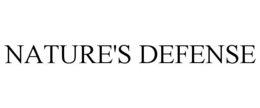 NATURE'S DEFENSE