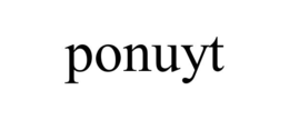 PONUYT