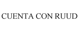 CUENTA CON RUUD