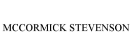 MCCORMICK STEVENSON