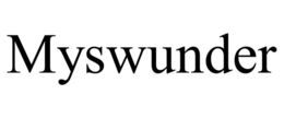 MYSWUNDER