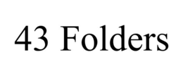 43 FOLDERS