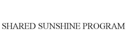 SHARED SUNSHINE PROGRAM